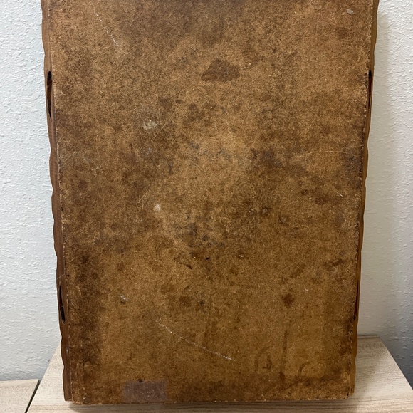 Vintage 1970’s Wooden Ceramic Tile Serving Tray W/ Handles - Picture 7 of 11